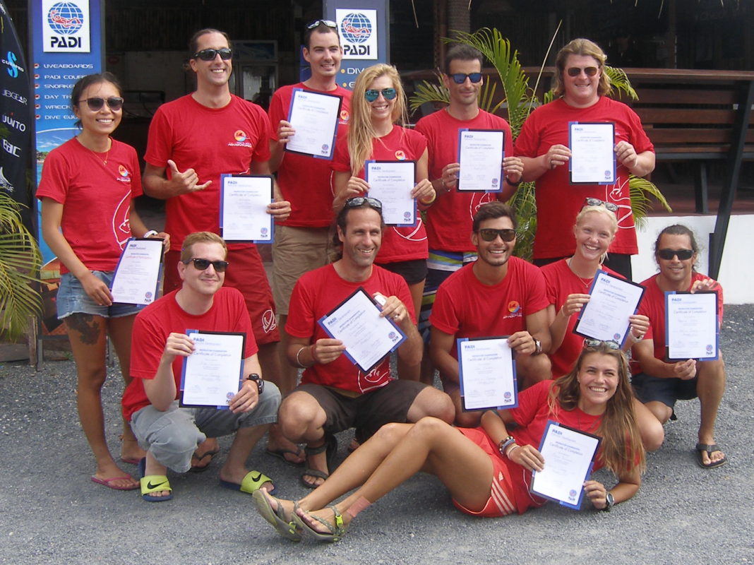 New instructors passed instructor exam