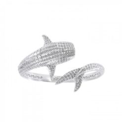 Whaleshark cuff bangle