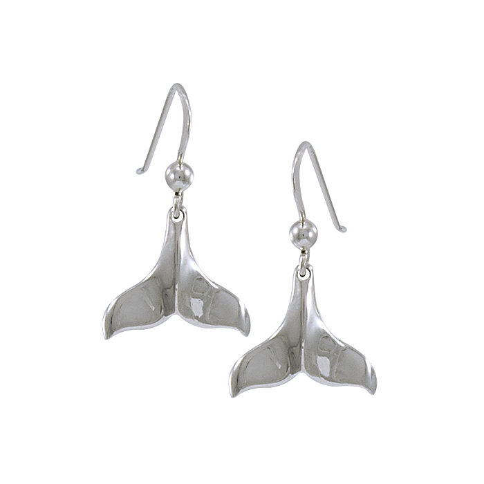 whaletail hook earrings