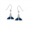 Whaletail inlaid earrings