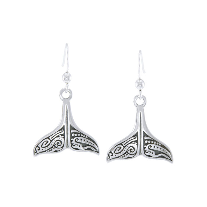 aboriginal whaletail earrings