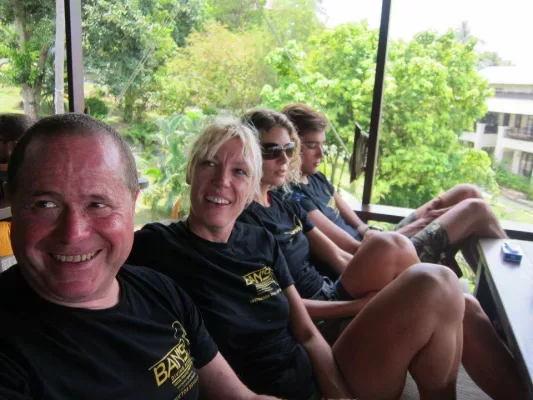 Ann at Instructor Exam