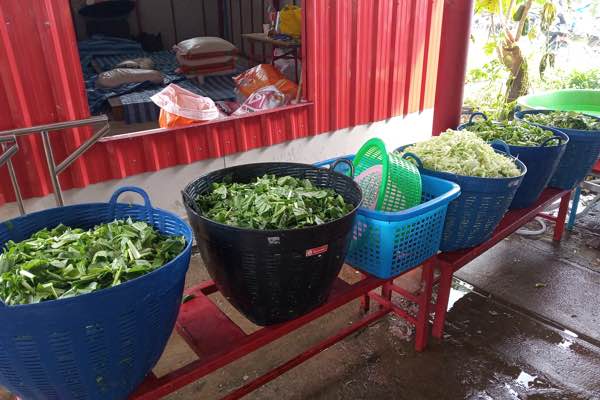 food prepared for vegetarian festival