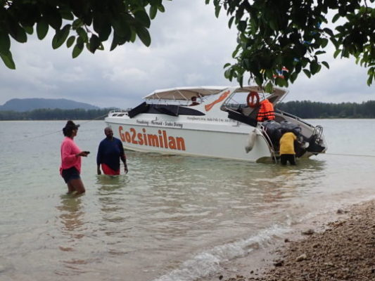 Our new speedboat, Nemo 2