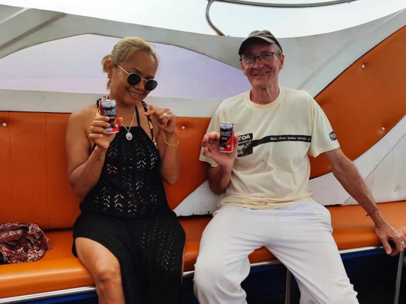 private tour on our speedboat charter